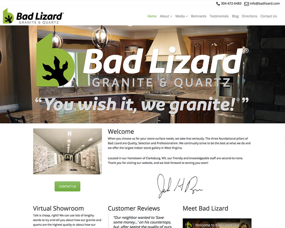 Bad Lizard Granite